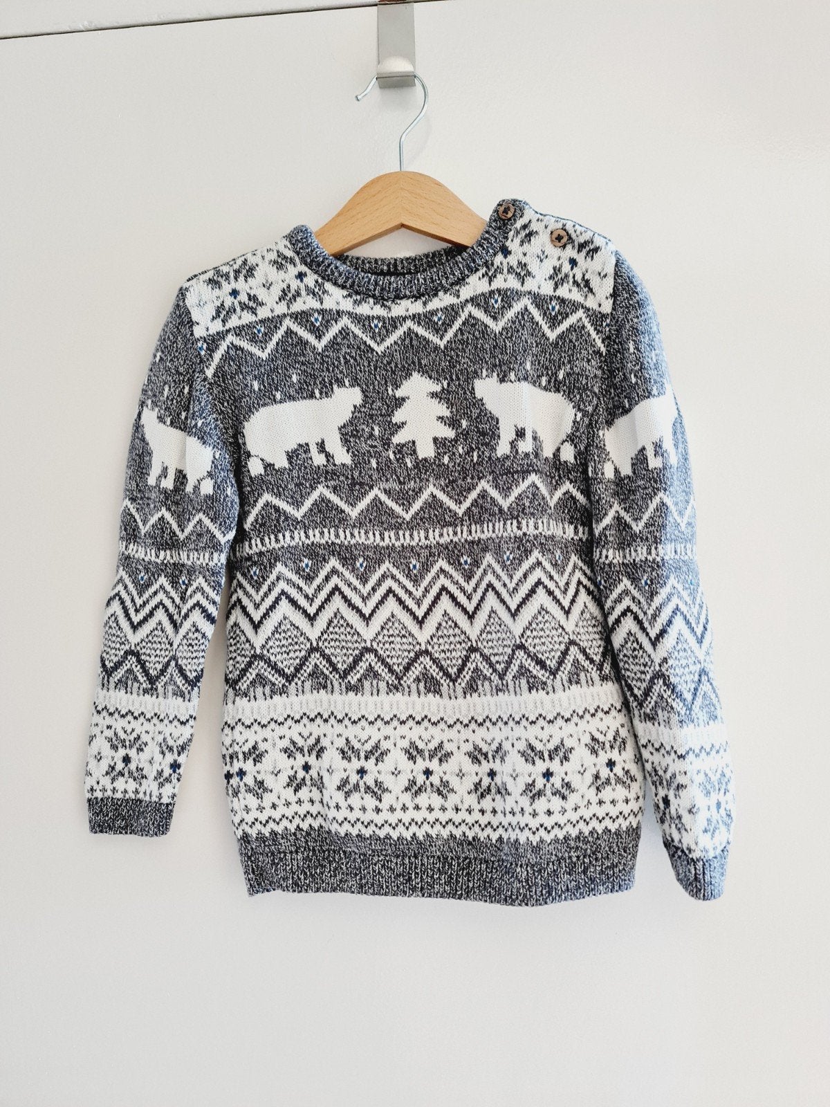 Zachte warme trui maat 104, Kinderen en Baby's, Kinderkleding | Maat 104, C&A, Trui of Vest, Ophalen of Verzenden, Zo goed als nieuw
