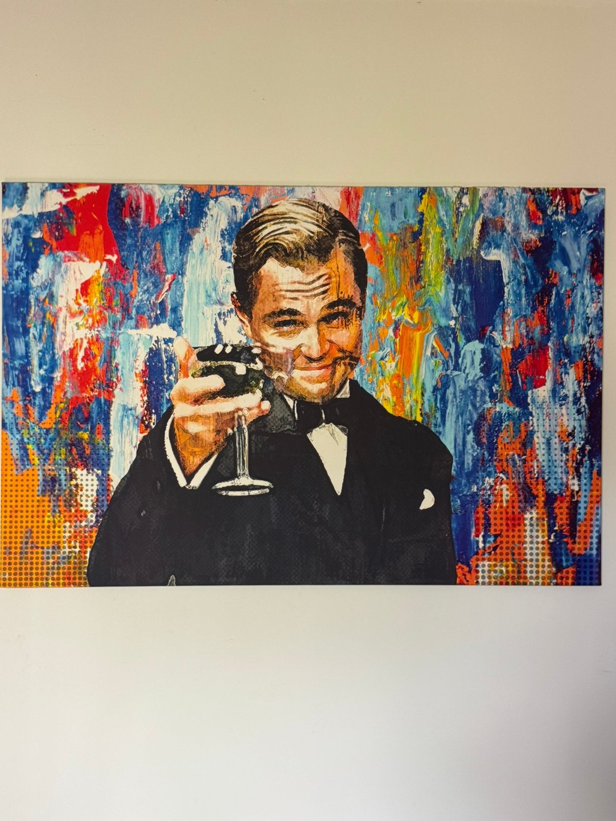 The Great Catsby “Celebrating Success” - Print, Antiek en Kunst, Kunst | Schilderijen | Modern, Ophalen, Kunststof, Print, Film