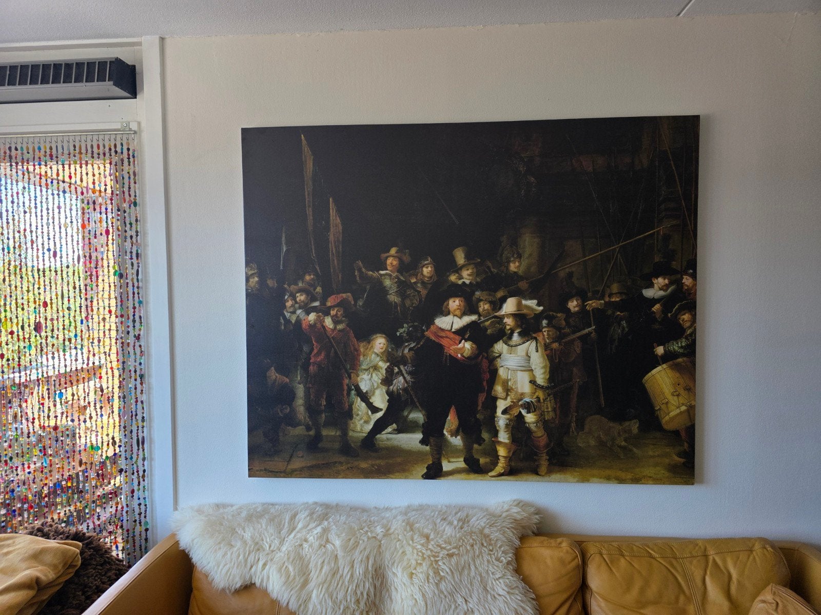 De Nachtwacht - Groot Canvas Schilderij, Ophalen
