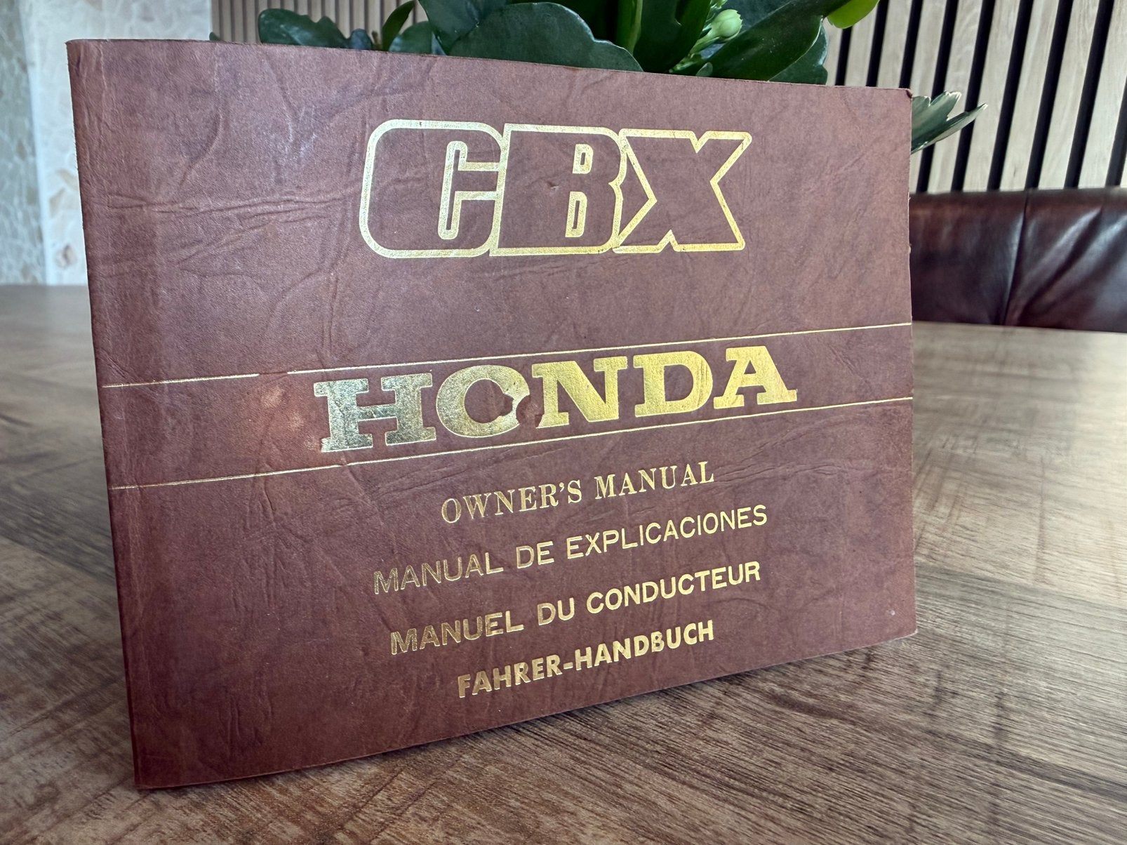 Honda CBX 1000 instructieboekje / owner’s manual, Motoren, Ophalen of Verzenden