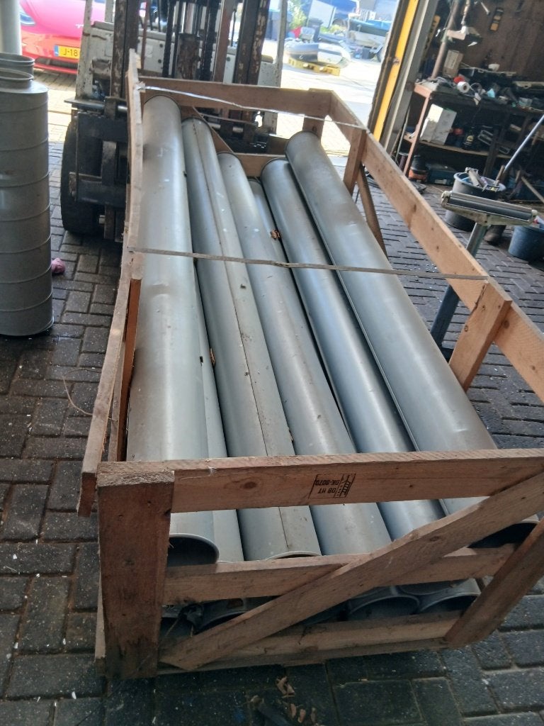 kongskilde buizen / bochten / geluiddempers 160 mm rond  enz, Ophalen, Nieuw, 250 mm of meer, Overige typen