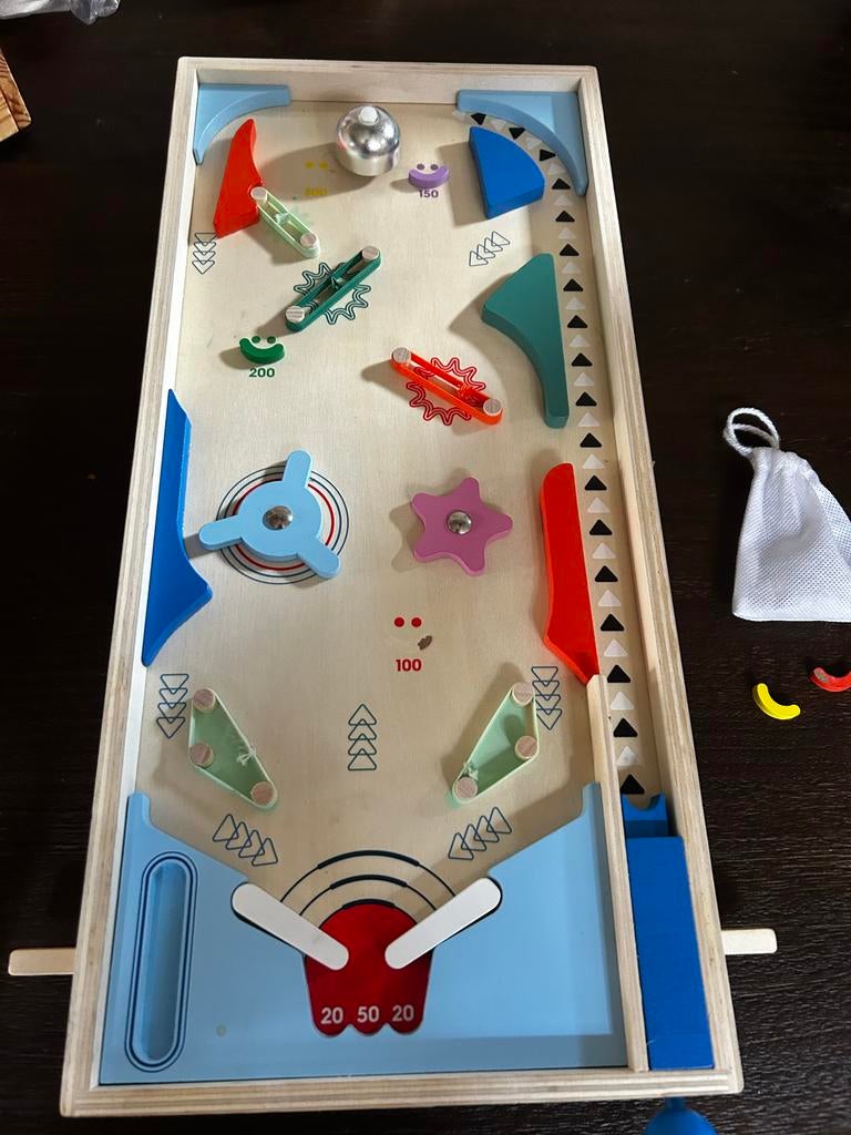 Houten flipperkast voor kinderen, Ophalen of Verzenden, Gebruikt, Jongen of Meisje