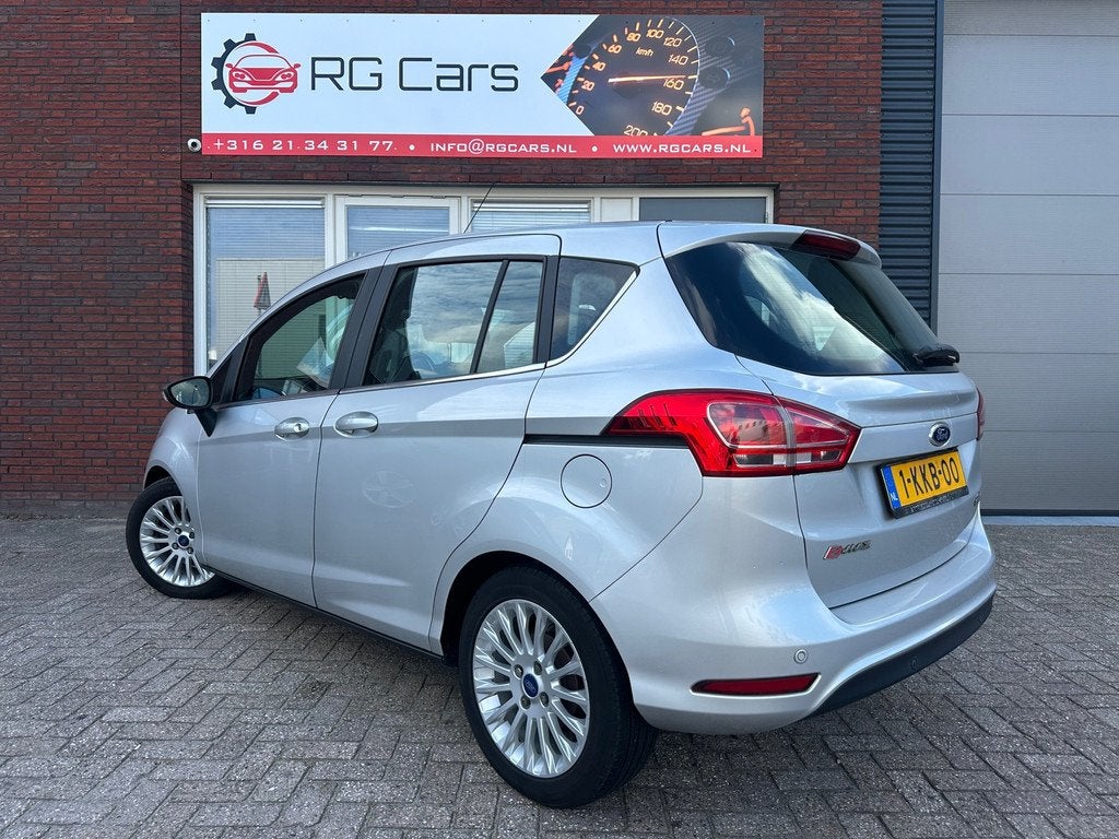 Ford B-Max 1.0 EcoBoost Titanium / Navi / Camera / PDC / Cli, Auto's, Ford, Voorwielaandrijving, Euro 5, Gebruikt, Met garantie (alle)