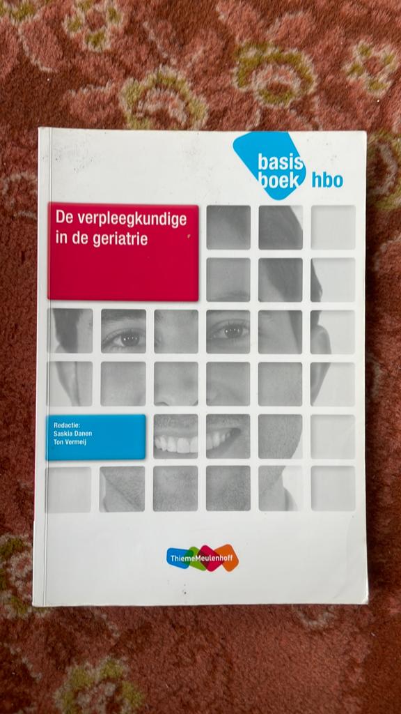 De verpleegkundige in de geriatrie, Ophalen of Verzenden, Zo goed als nieuw, Freek Gillisen; Saskia Danen; Arjen Tilro; Paulien Tazelaar; ...