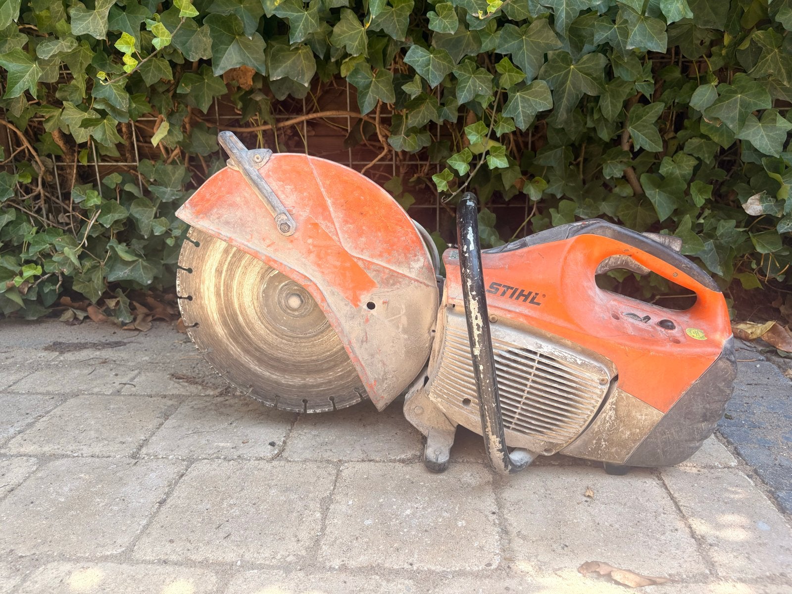 Stihl TS 420 doorslijper - Krachtige benzine doorslijper, Ophalen, Gebruikt, 70 mm of meer, Overige typen
