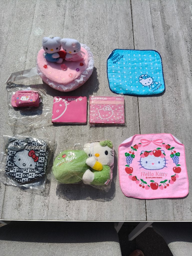 8 vintage verzameling Hello Kitty Sanrio uit Japan 2002 2004, Verzamelen, Speelgoed, Ophalen of Verzenden, Nieuw