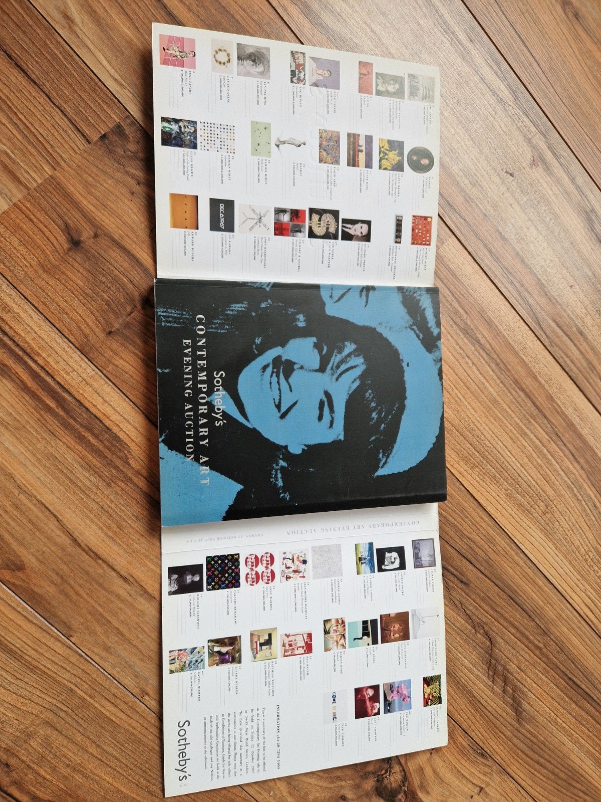 Sotheby's Contemporary Art Evening Auction Catalogus 2007, Boeken, Ophalen of Verzenden, Zo goed als nieuw, Sotheby's, Catalogus
