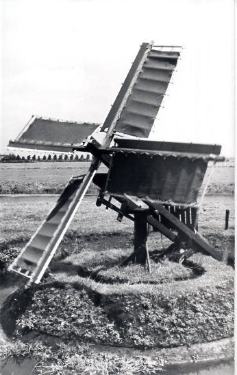 (ZH087) Ansichtkaart Bleskensgraaf molen tjasker 1985, Ophalen of Verzenden, 1980 tot heden, Ongelopen, Zuid-Holland