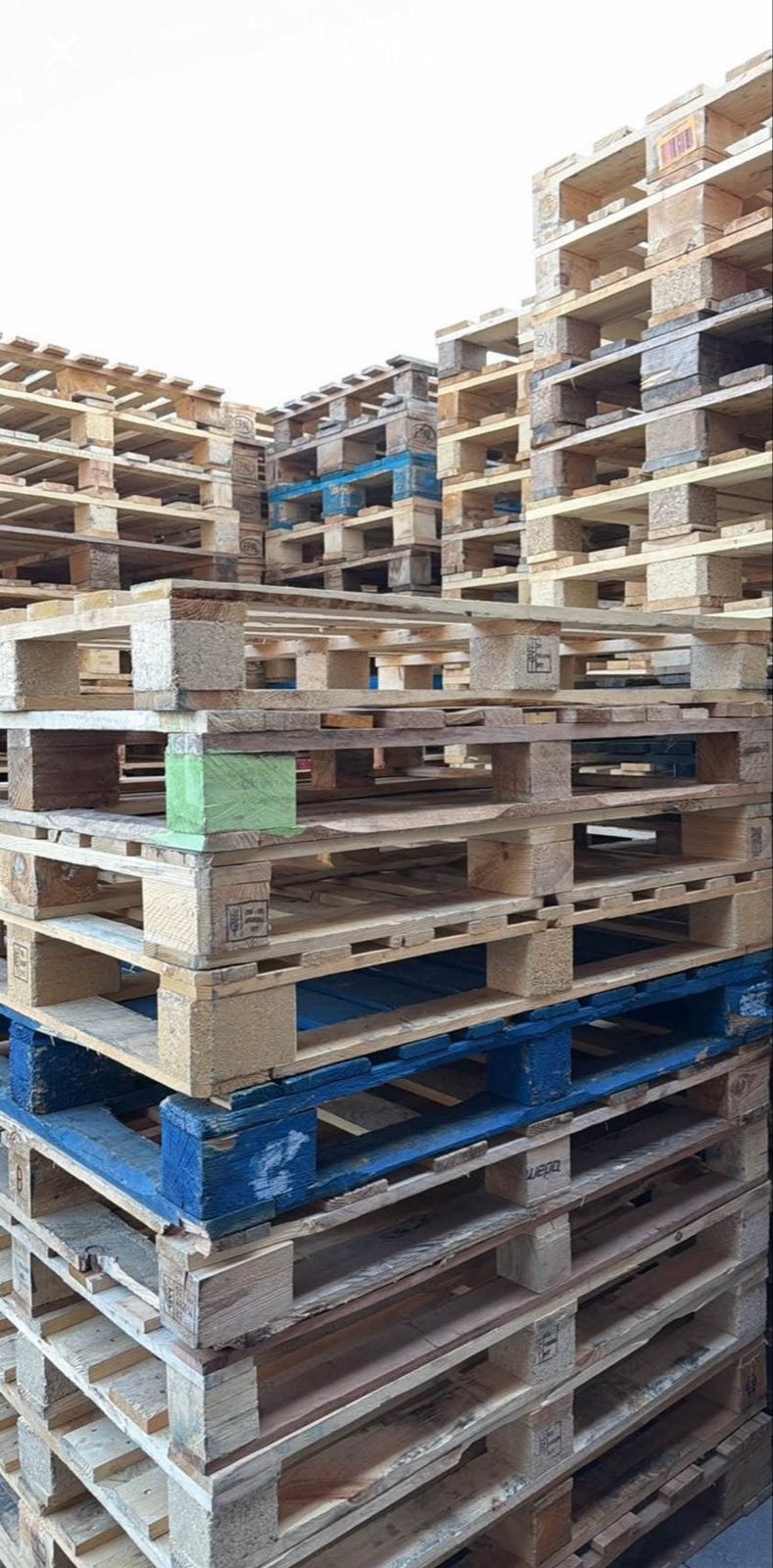 Euro EPAL Pallets te koop - per stuk of grote partij, Doe-het-zelf en Verbouw, Hout en Planken, Ophalen
