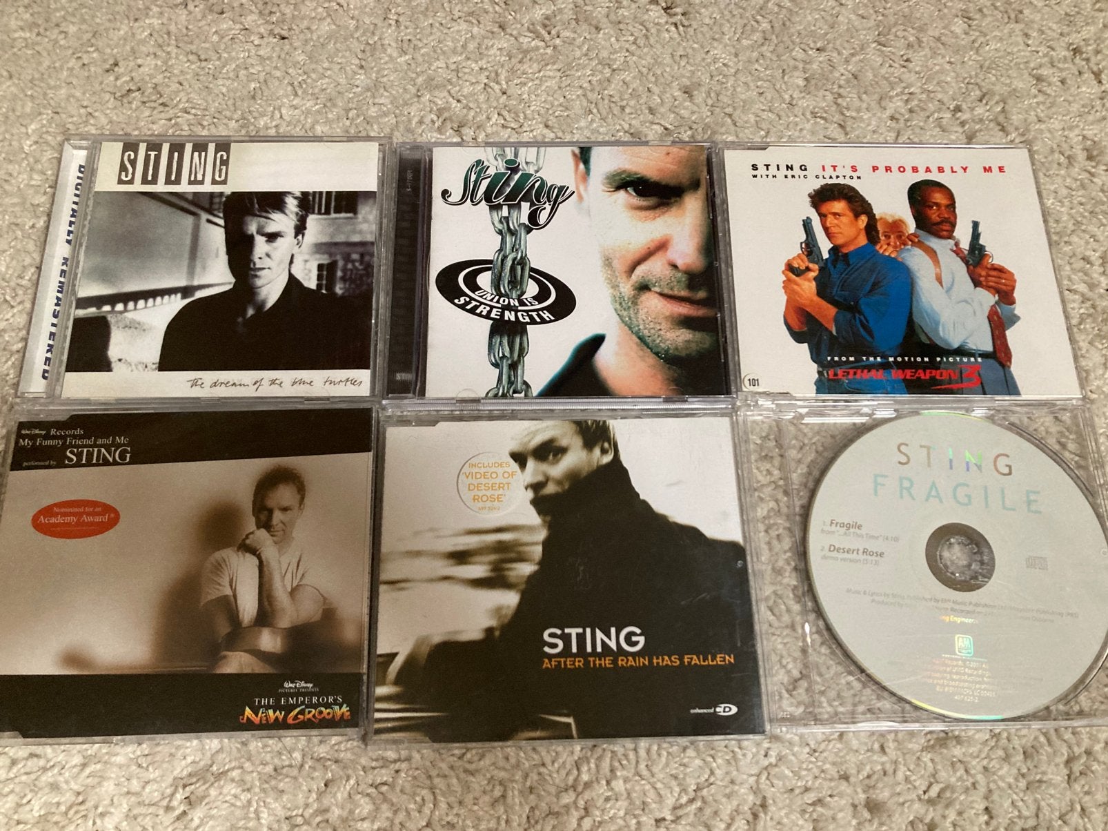 STING cd en cd singles, Cd's en Dvd's, Ophalen of Verzenden, Zo goed als nieuw