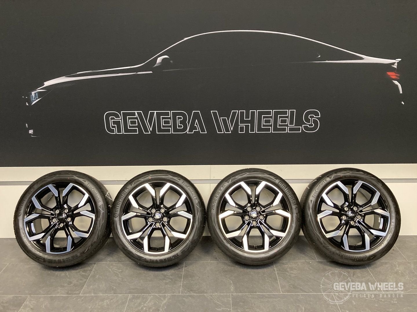 18” originele Ford Puma ST velgen + banden 5x108 L1TC-H1A, 18 inch, -, -, Banden en Velgen