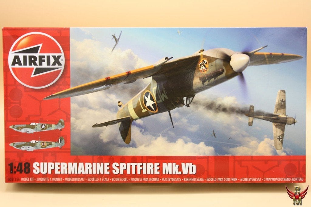 ROWASP OUTLET | Airfix 1/48 Supermarine Spitfire Mk Vb, Overige merken, Airfix, Ophalen of Verzenden, Zo goed als nieuw
