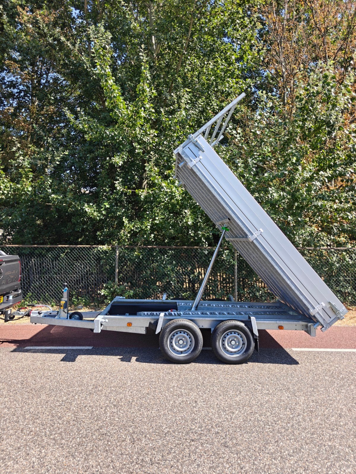 Anssems KSX 2500 kipper aanhanger + rijplaten, Ophalen of Verzenden, Nieuw