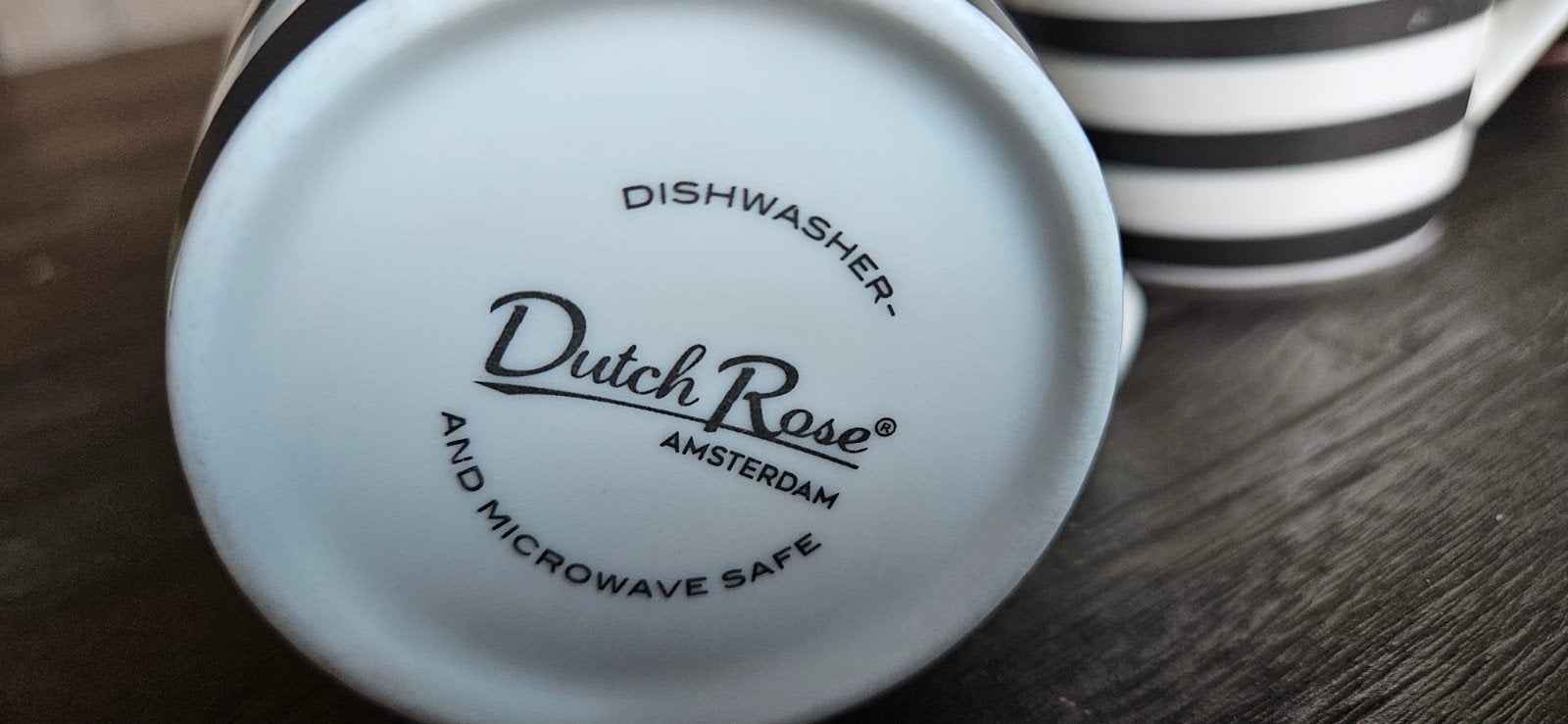 Dutch Rose 6 mokken, Huis en Inrichting, Keuken | Servies, Ophalen, Gebruikt, Mok, Overige stijlen