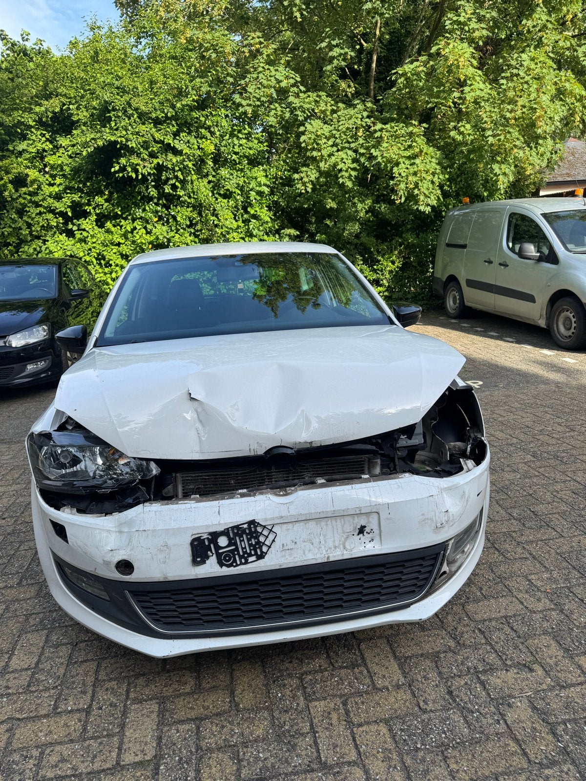 Volkswagen Polo 1.2 TSI 77KW 2012 Wit, Auto's, Volkswagen, Voorwielaandrijving, 40 €/maand, Wit, 988 kg