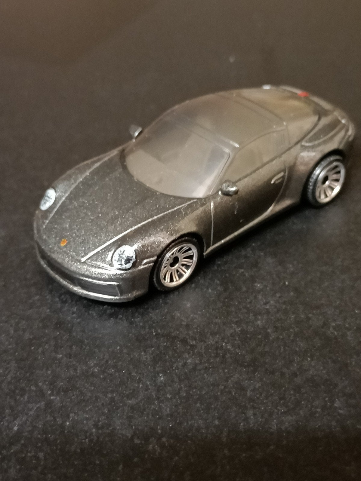 matchbox Porsche 911 Targa 4S - Grijs, Ophalen of Verzenden, Zo goed als nieuw, Auto
