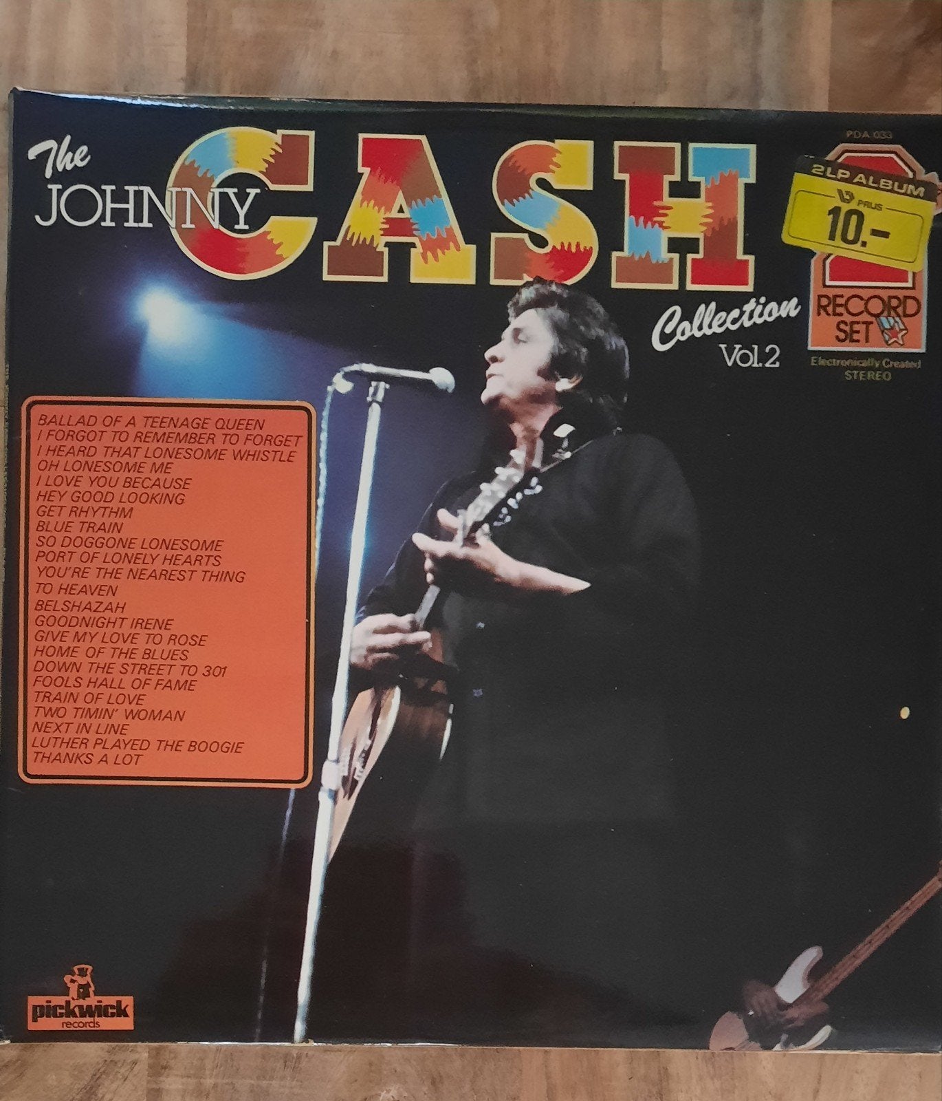 Johnny Cash 'dubbel album'dubbel lp, Ophalen of Verzenden, Zo goed als nieuw, 12 inch