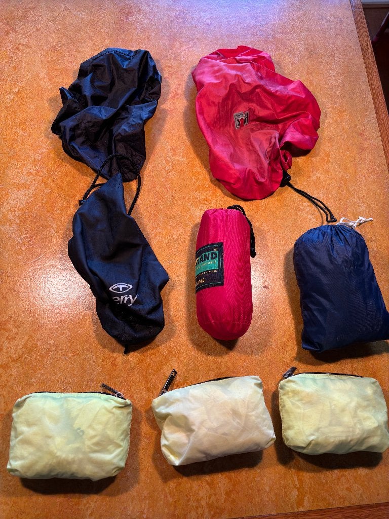 Regencovers voor zadels/fietstassen, Ophalen of Verzenden, Gebruikt