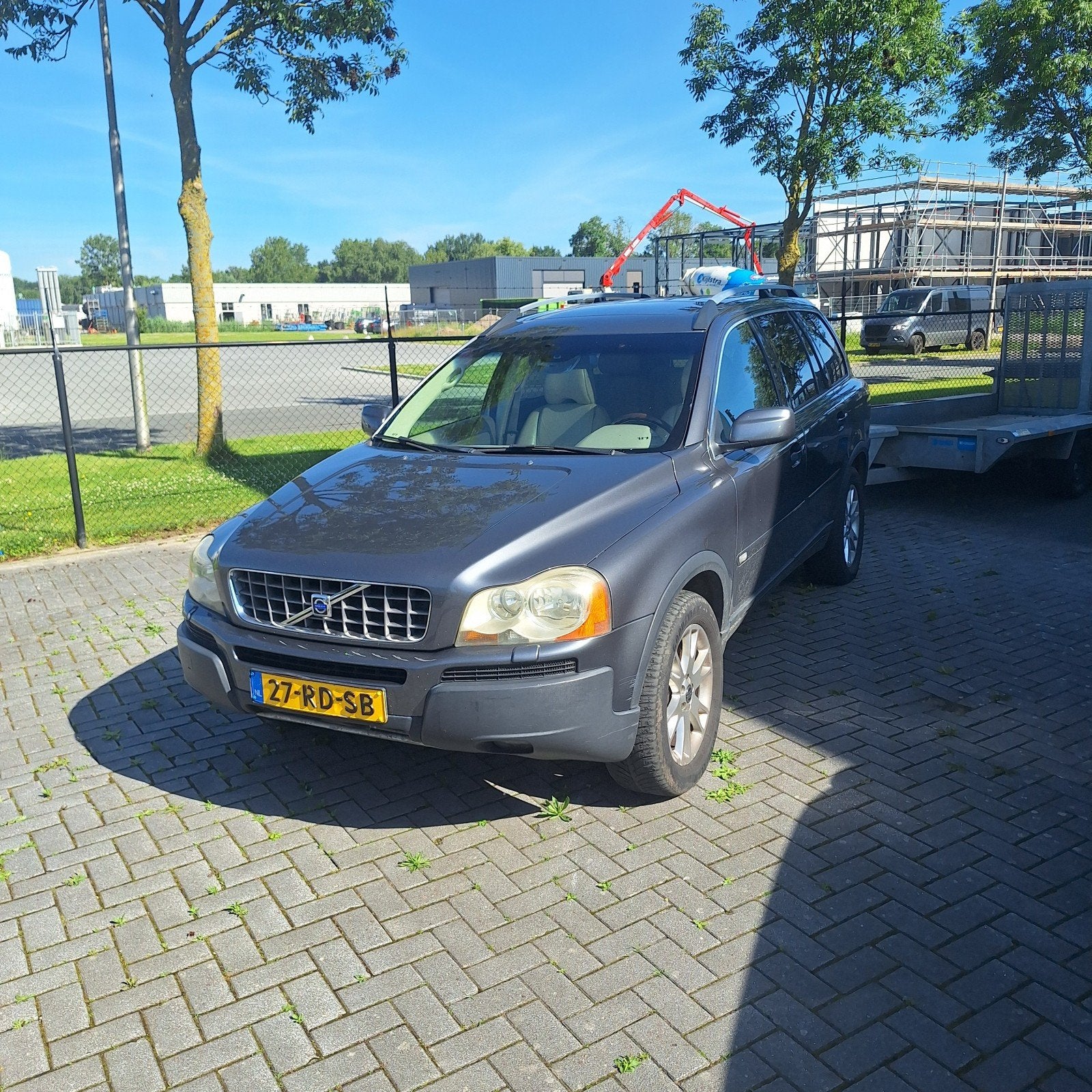 Volvo XC90 2.9 T6 Geartronic 2005 Grijs, Beige, 7 stoelen, 2922 cc, 272 pk