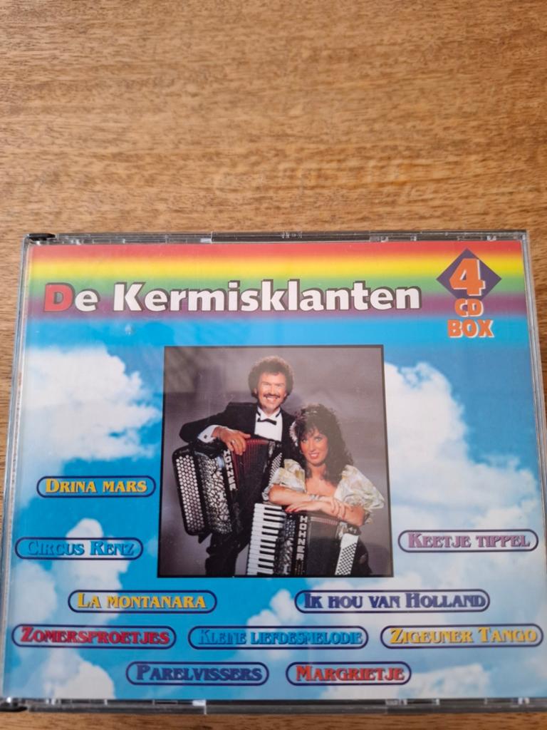 De Kermisklanten ( 4 cd box ), Verzenden, Zo goed als nieuw