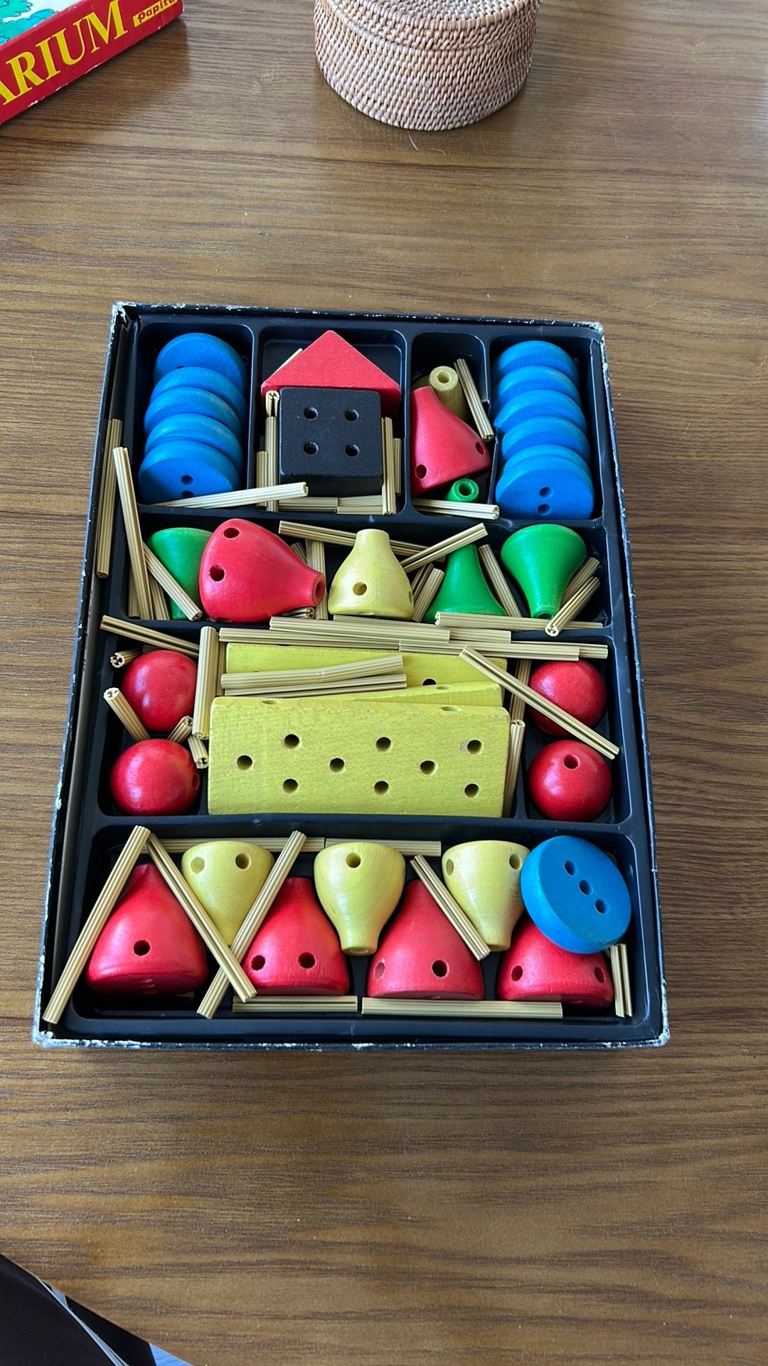 Vintage houten speelgoed” Tingo”, Ophalen of Verzenden, Gebruikt