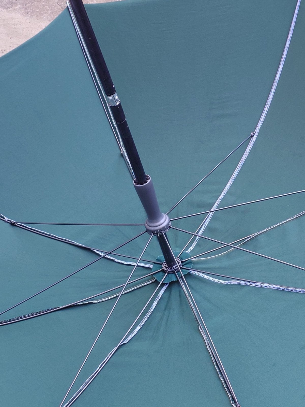 Parasol 2x2 meter - Groen, Ophalen of Verzenden, Gebruikt, 2 tot 3 meter, Stokparasol