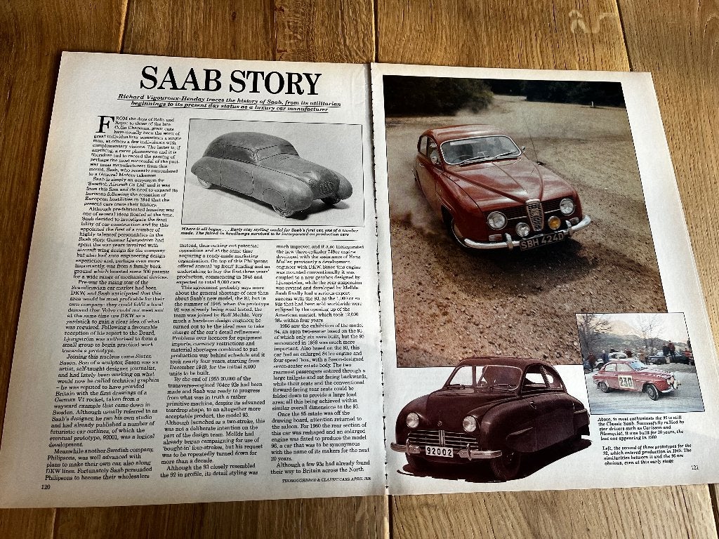 Saab 96 Sonnett diverse roadtests artikelen, Ophalen of Verzenden, Gelezen, Overige merken