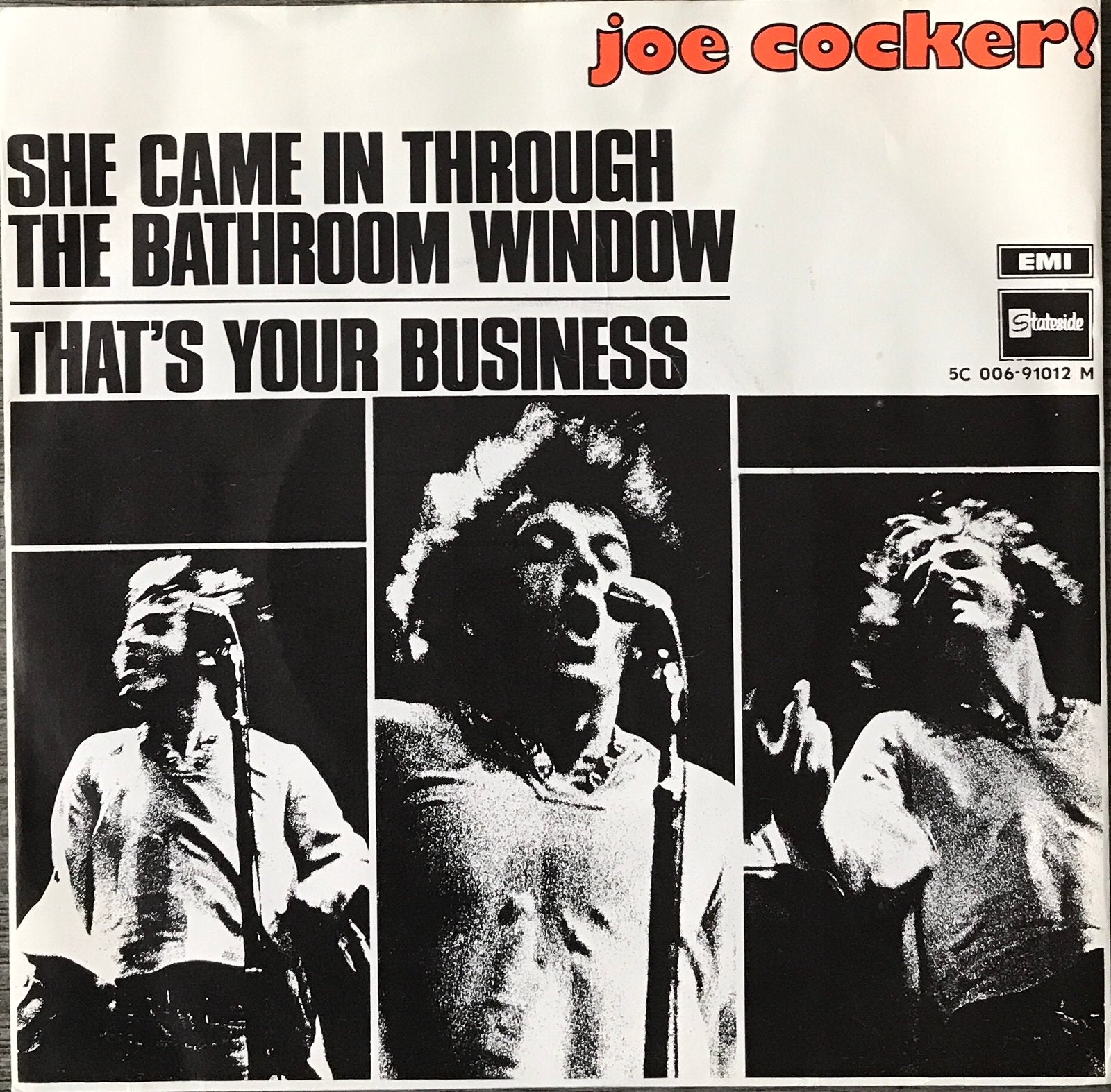 Joe Cocker-She came in through the bathroom window(NL19/US30, Verzenden, 7 inch