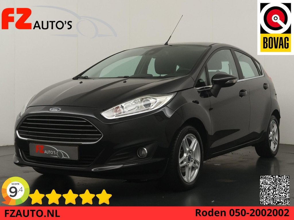 Ford Fiesta 1.0 EcoBoost Titanium - Navigatie - Climate Cont, Auto's, Ford, Bedrijf, Te koop, Fiësta, ABS, Airbags, Airconditioning