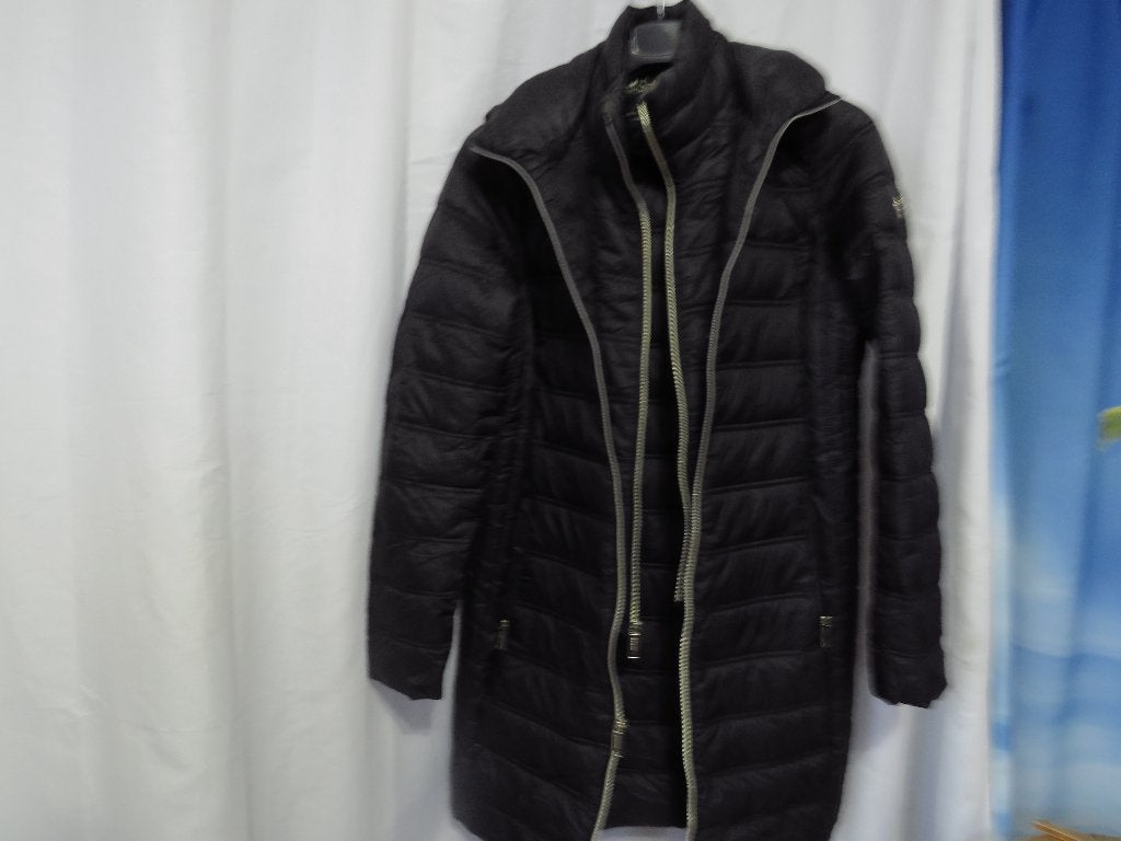 zwarte echte donsmix polyester jas mt M Michael Kors, Maat 38/40 (M), Michael Kors, Zwart, Ophalen of Verzenden