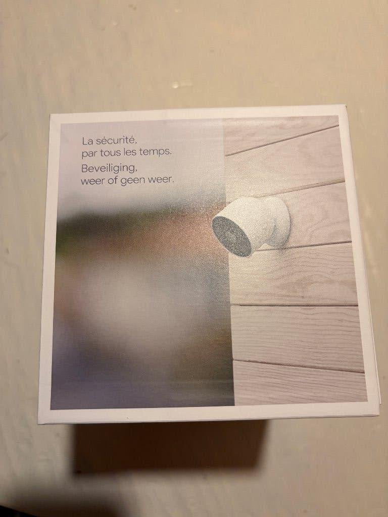 Nest Cam van Google, set van 2 stuks ( NIEUW )