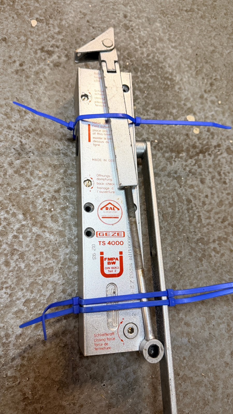 Deurdranger GEZE TS4000, Ophalen, Gebruikt, Overige typen