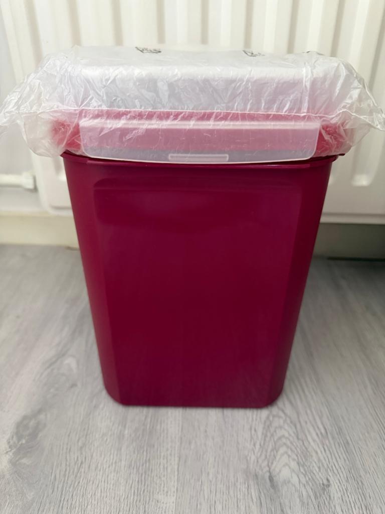 Tupperware Tuppertop container 5,5 liter - Rood, Ophalen of Verzenden, Nieuw, Rood, Bus of Trommel