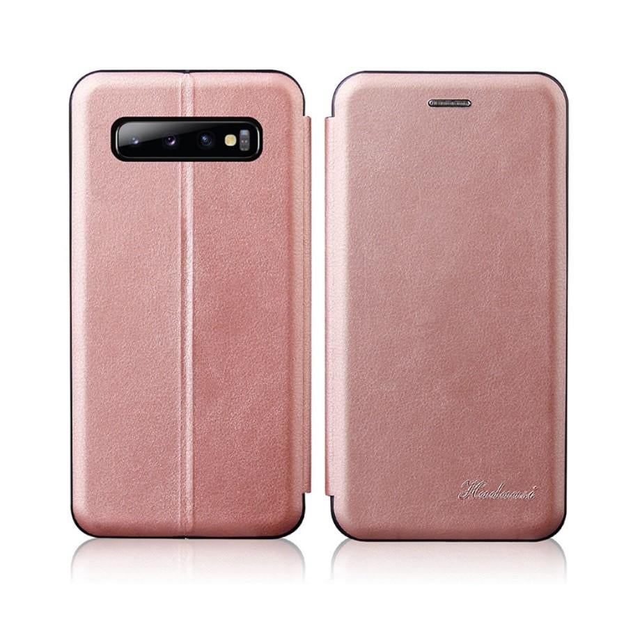 Flip Case Set Kaarthouder+Magneetsluiting Galaxy S10+ _ Roze, Verzenden, Nieuw, Hoesje of Tasje