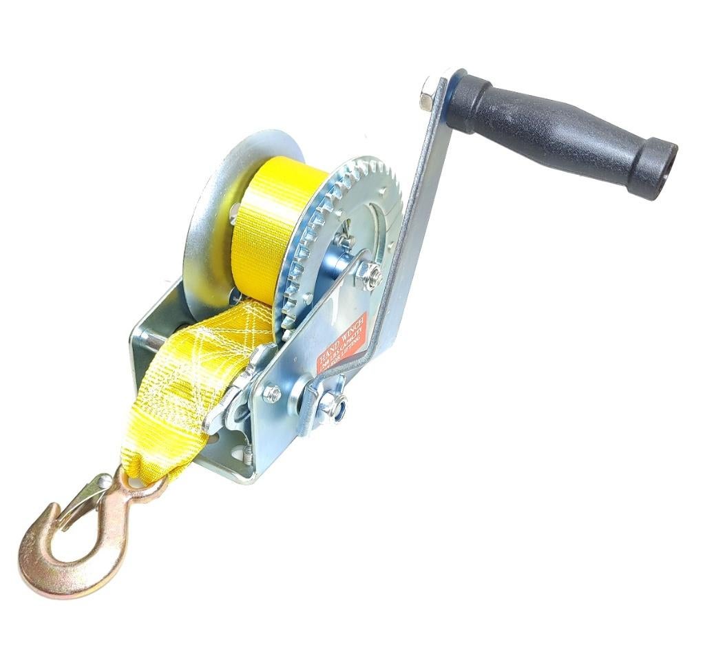 Lier handlier voor trailer 540Kg met 6 meter band 50mm breed, Ophalen of Verzenden, Nieuw, Handmatig