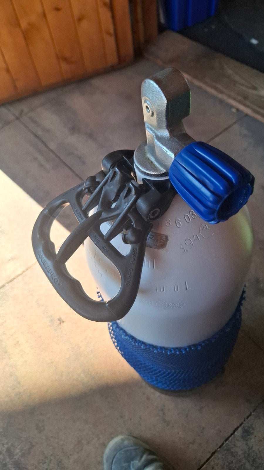 Duikfles PCB fles10L gekeurd 230 bar, Ophalen, Zo goed als nieuw, Duikfles