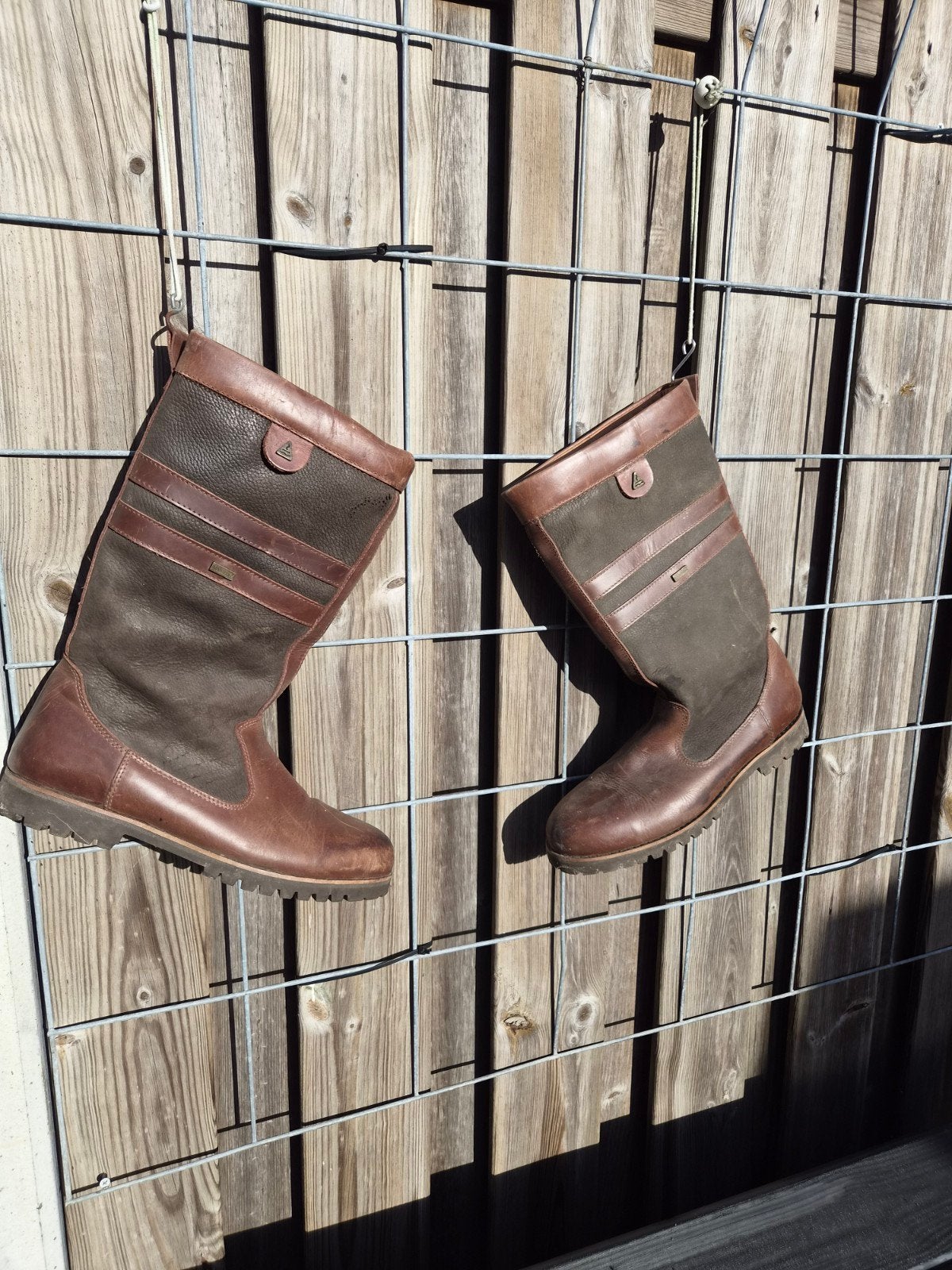 Herman's laarzen maat 45, Kleding | Heren, Ophalen, Bruin, Boots, Gedragen
