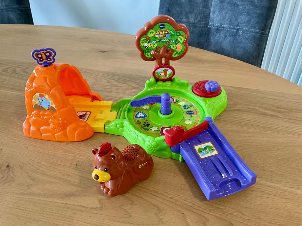 Vtech : Zoef Zoef Avonturenbos - compleet, Kinderen en Baby's, Speelgoed | Vtech, Ophalen, Zo goed als nieuw