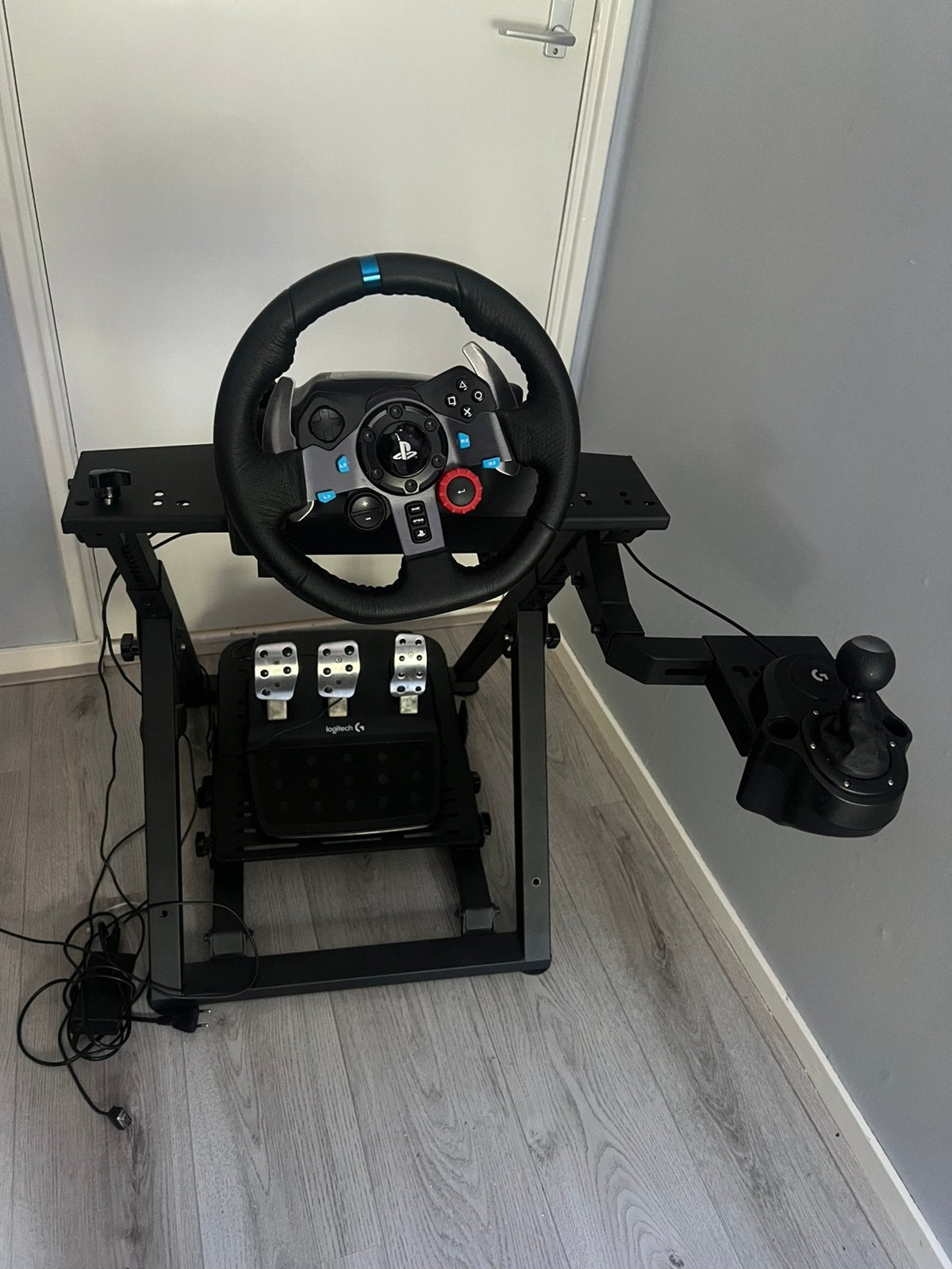 Logitech g29 race set compleet met defect gaspedaal, Ophalen, Gebruikt, Stuur of Pedalen, PlayStation 4