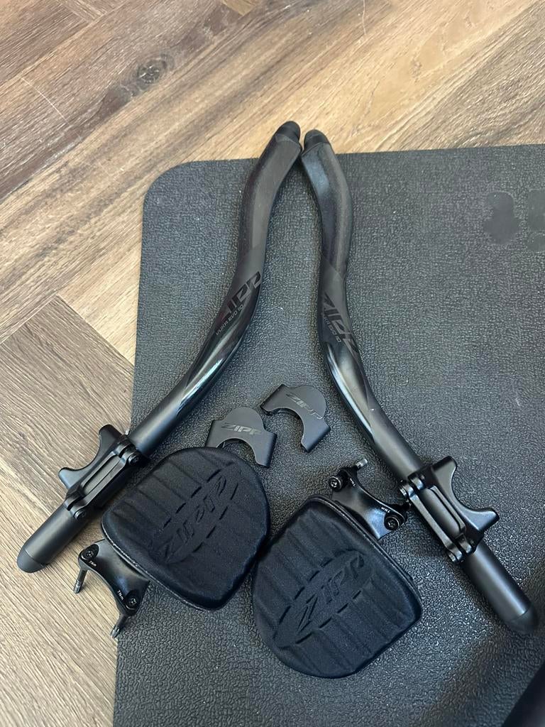 Zipp vuka carbon clip on aerobar, Ophalen of Verzenden, Zo goed als nieuw, Dressuur