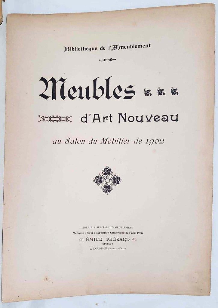 Catalogus"Meubles Art Nouveau Salon 1902., Gelezen, Diverse auteurs, Ophalen of Verzenden, Stijl of Stroming