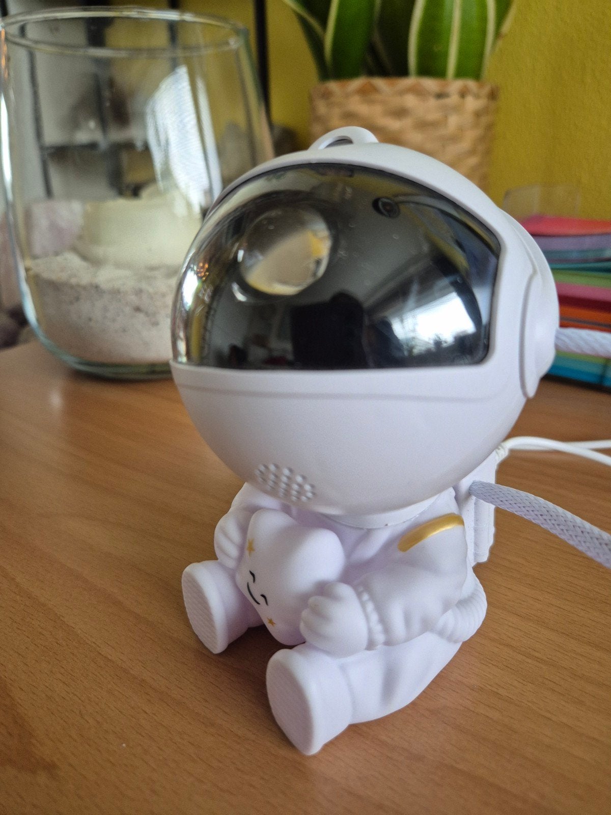 Projectorlamp / nachtlamp Astronaut, Meerkleurig, Ophalen of Verzenden, Gebruikt, Lamp