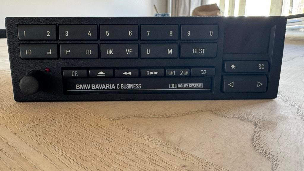 BMW Bavaria Business C autoradio cassette E34 Youngtimer, Ophalen of Verzenden, Gebruikt