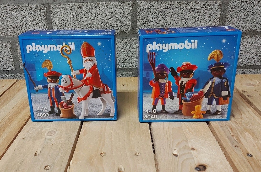 Nieuw in doos Playmobil Piet en Sint, Ophalen of Verzenden, Nieuw, Complete set, Figuren