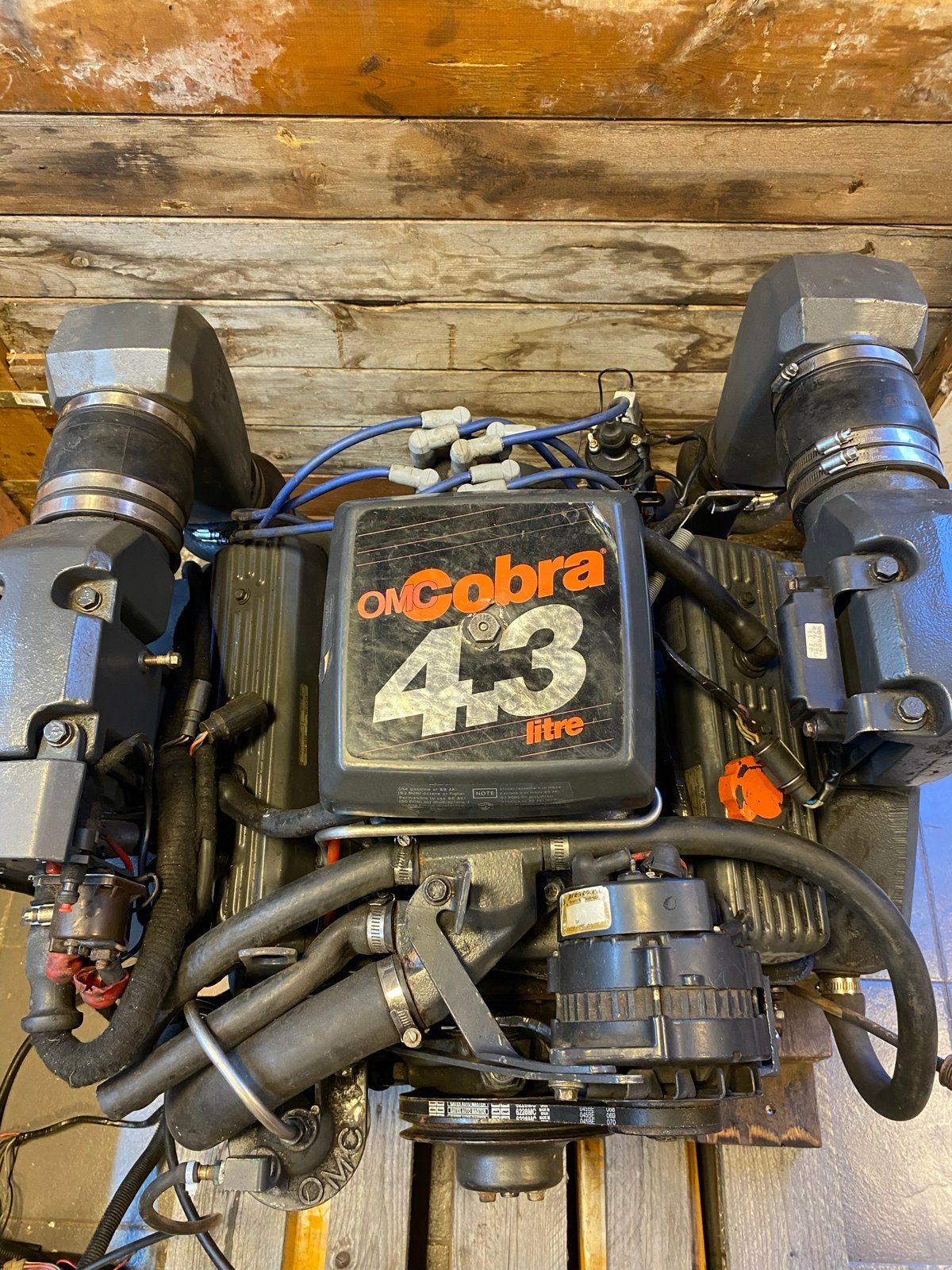 OMC Cobra 4.3 liter binnenboordmotor, Gebruikt, Binnenboordmotor, Viertaktmotor, Ophalen of Verzenden