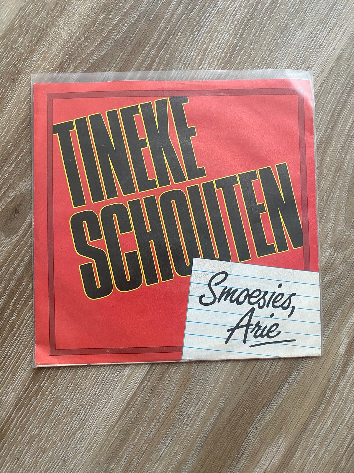 Vinyl Single Tineke Schouten Smoesjes Arie, Overige formaten, Ophalen of Verzenden, Zo goed als nieuw, Levenslied of Smartlap
