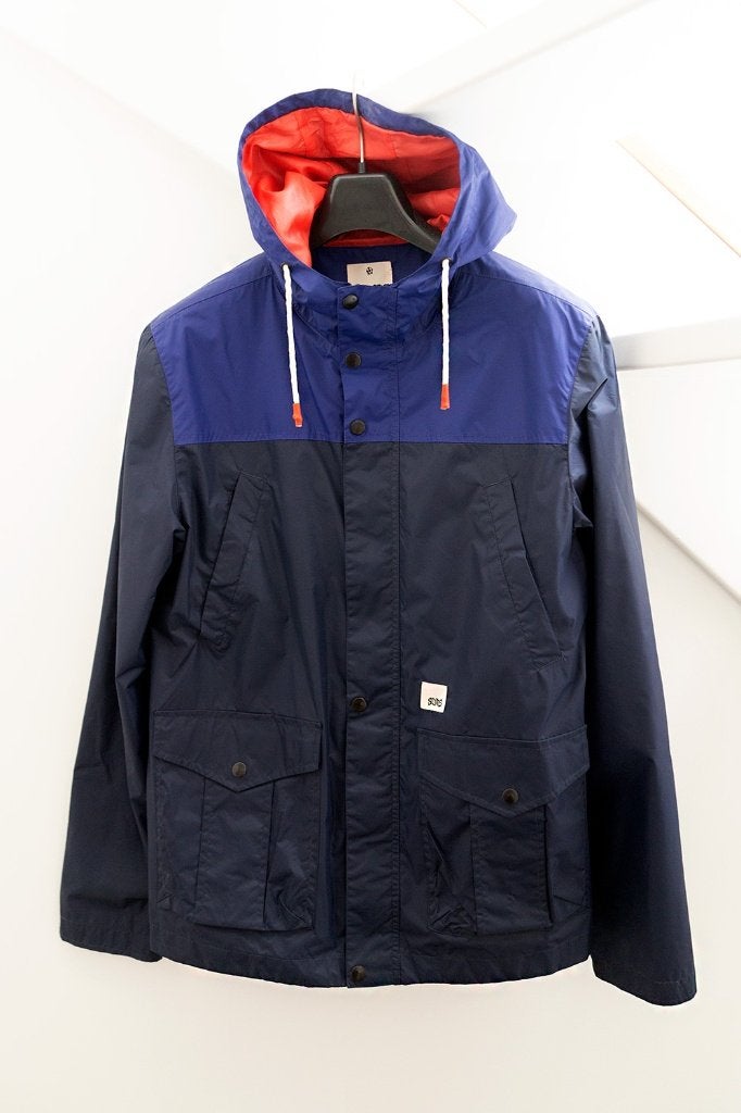 Regenjas [SOMS] maat: L / Nieuw!, Ophalen of Verzenden, Nieuw, Maat 52/54 (L), Blauw