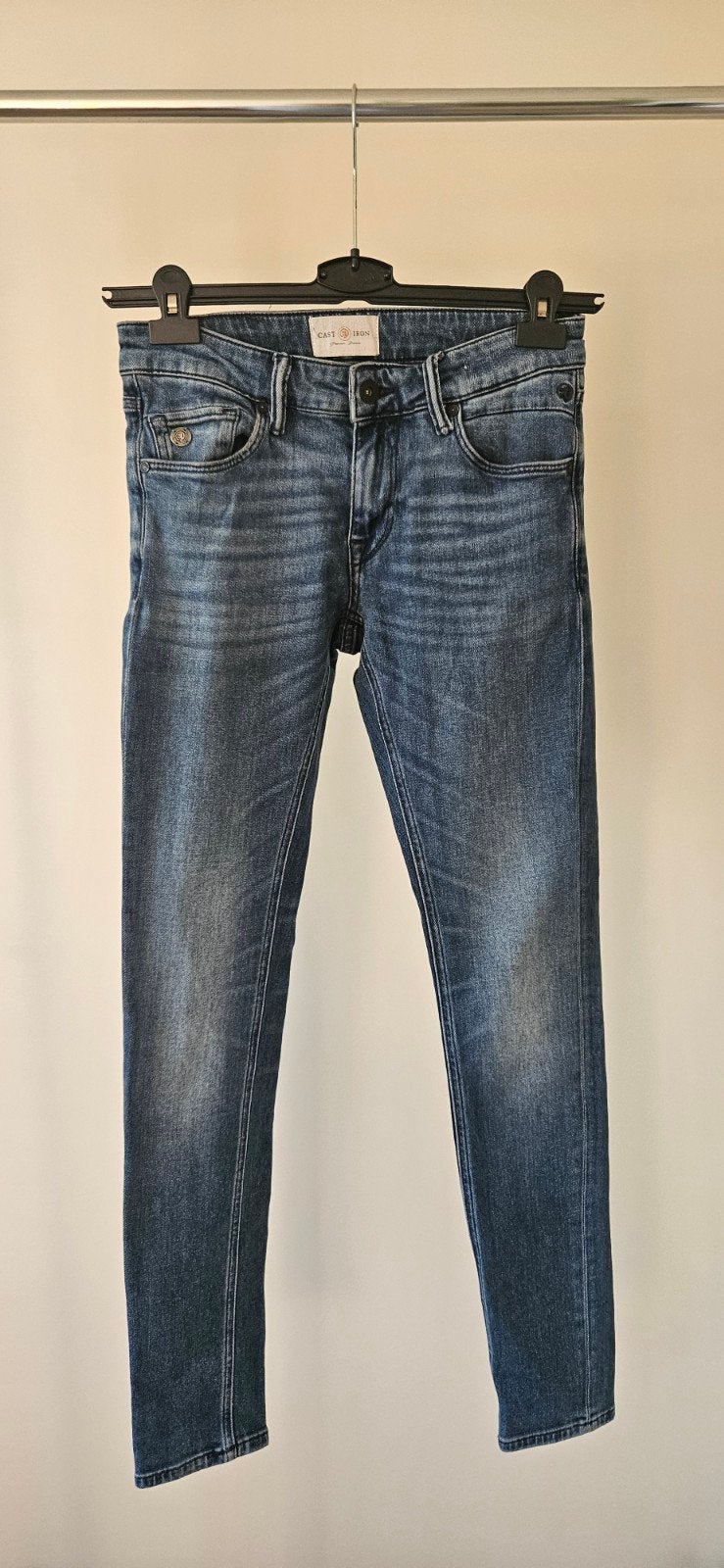 Spijkerbroek, Blauw, W32 (confectie 46) of kleiner, Ophalen of Verzenden, Zo goed als nieuw