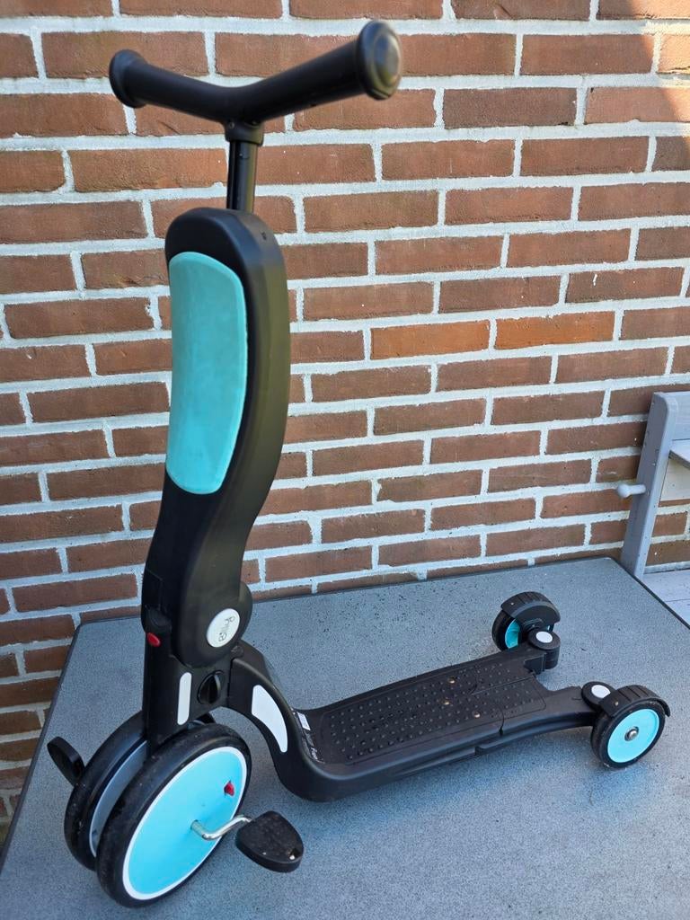 Kinderstep 3-in-1 met zitje, Ophalen, Gebruikt, Gewone step, Onbekend