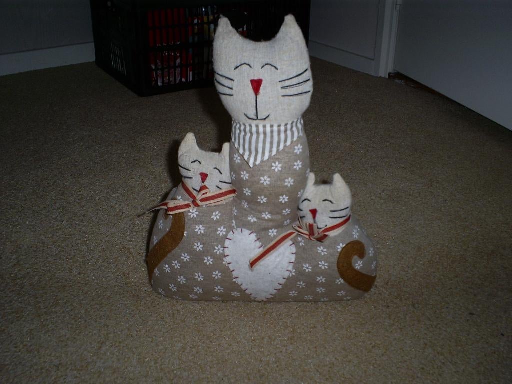 Deurstopper katten, Ophalen of Verzenden